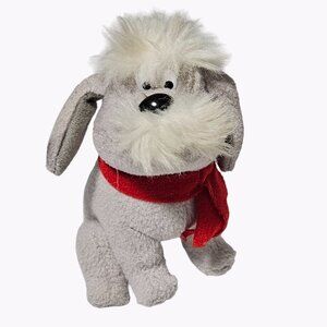 JRS Properties Scottie Dog 4 inch Mini Plush Scottish Terrier Schnauzer Toy